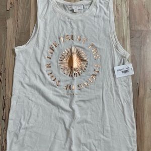 Spiritual gangster tank, size small nwt